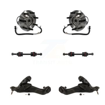 Front Bearing Assembly Lower Control Arm with Ball Joint Sway Bar Link Kit For Ford F-150 K7T-109896