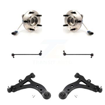 Front Hub Bearing Lower Control Arm Link Kit For Pontiac Montana Chevrolet Uplander Buick K7T-109904