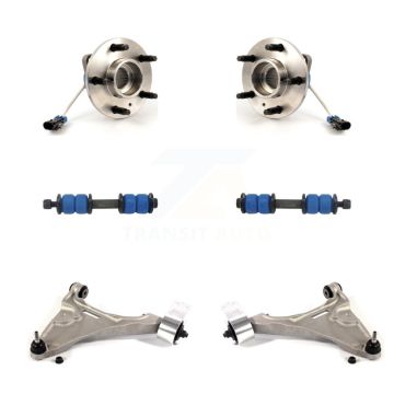 Front Bearing Lower Control Arm with BJ Link Kit For 2006-2011 Buick Lucerne Cadillac DTS K7T-109909