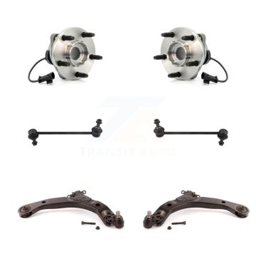 Front Hub Bearing Lower Control Arm Link Kit For 2010 Chevrolet HHR SS with Turbocharged K7T-109917