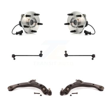 Front Hub Bearing Lower Control Arm Link Kit For 2010 Chevrolet HHR SS with Turbocharged K7T-109918