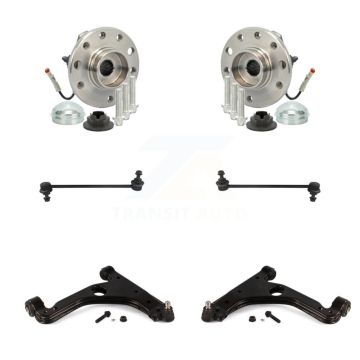 Front Hub Bearing Lower Control Arm with Ball Joint & Link Kit For 2008-2009 Saturn Astra K7T-109923