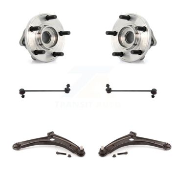 Front Bearing Lower Control Arm with Ball Joint Sway Bar Link Kit For 2009 Dodge Caliber K7T-109924