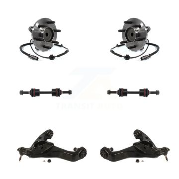 Front Hub Bearing Lower Control Arm Link Kit For Ford F-150 Expedition Lincoln Navigator K7T-109943