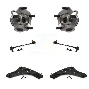 Front Bearing Lower Control Arm with Ball Joint Sway Bar Link Kit For Nissan Sentra LEAF K7T-109962
