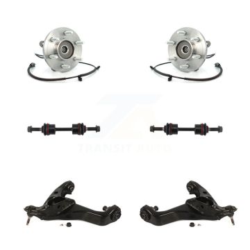 Front Hub Bearing Lower Control Arm & Link Kit For Ford Expedition Lincoln Navigator 4WD K7T-109969
