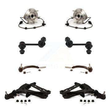 Front Bearing Lower Control Arm Outer Tie Rod & Link Kit (8Pc) For GMC Chevrolet Envoy XL K7T-110030