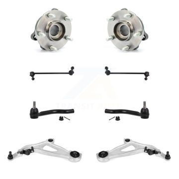 Front Bearing Lower Arm Outer Tie Rod Link Kit (8Pc) For Nissan Pathfinder INFINITI QX60 K7T-110043