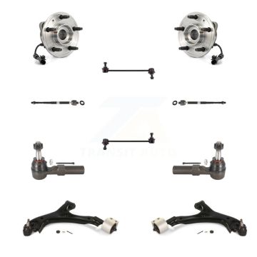 Front Bearing Lower Control Arm Outer Inner Tie Rod Link Kit (10Pc) For Chevrolet Equinox K7T-110063