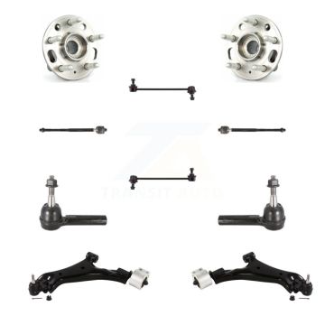 Front Bearing Lower Control Arm Outer Inner Tie Rod Link Kit (10Pc) For Chevrolet Equinox K7T-110064
