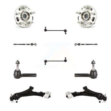 Front Bearing Lower Control Arm Outer Inner Tie Rod Link Kit (10Pc) For Chevrolet Equinox K7T-110065