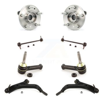 Front Bearing Lower Control Arm Outer Tie Rod & Link Kit (8Pc) For Ford Taurus X Mercury K7T-110069