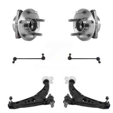 Front Bearing Lower Control Arm with BJ Link Kit (6Pc) For 2016-2019 Chevrolet Cruze Volt K7T-110094