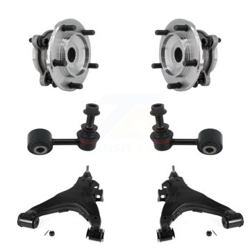 Front Bearing Lower Control Arm Ball Joint & Link Kit (6Pc) For Toyota Tundra Sequoia 4WD K7T-110097