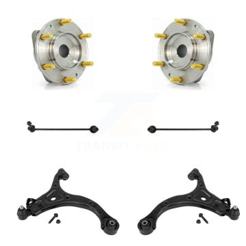 Front Bearing Lower Control Arm with BJ & Link Kit (6Pc) For Kia Sedona Hyundai Entourage K7T-110101