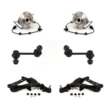 Front Bearing Lower Control Arm Link Kit (6Pc) For GMC Chevrolet Trailblazer Envoy XL EXT K7T-110105
