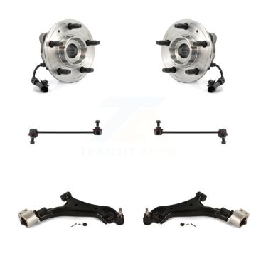 Front Bearing Lower Control Arm Link Kit (6Pc) For Saturn Vue Suzuki XL-7 Chevrolet Sport K7T-110106