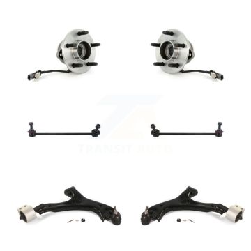 Front Bearing Lower Control Arm & Link Kit (6Pc) For Saturn Vue Chevrolet Equinox Pontiac K7T-110110