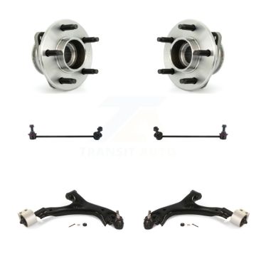 Front Bearing Lower Control Arm & Link Kit (6Pc) For Saturn Vue Pontiac Torrent Chevrolet K7T-110111