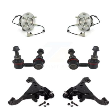 Front Bearing Lower Control Arm Link Kit (6Pc) For Nissan Frontier Pathfinder Xterra RWD K7T-110117