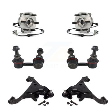 Front Bearing Lower Control Arm Link Kit (6Pc) For Nissan Frontier Pathfinder Xterra 4WD K7T-110118