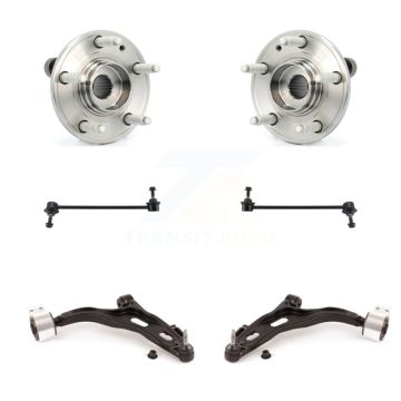 Front Bearing Lower Control Arm & Link Kit (6Pc) For Ford Five Hundred Freestyle Mercury K7T-110126