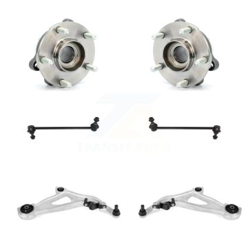 Front Bearing Lower Control Arm & Link Kit (6Pc) For Nissan Pathfinder INFINITI QX60 JX35 K7T-110127