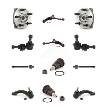 Front Lower Control Arm Upper Ball Joint Outer Inner Tie Rod Link Kit (12Pc) For Chrysler K7T-110128