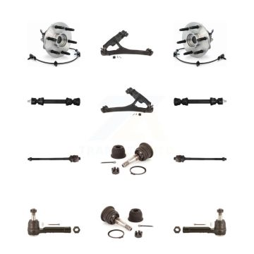 Front Lower Control Arm Upper Ball Joint Outer Inner Tie Rod Link Kit (12Pc) For GMC 1500 K7T-110149