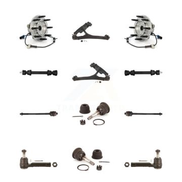 Front Lower Control Arm Upper Ball Joint Outer Inner Tie Rod Link Kit (12Pc) For 1500 GMC K7T-110151