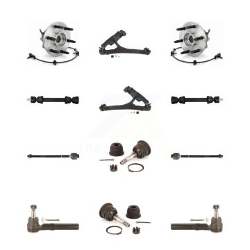 Front Lower Control Arm Upper Ball Joint Outer Inner Tie Rod Link Kit (12Pc) For 1500 GMC K7T-110155