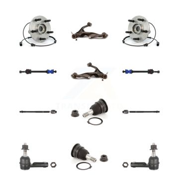 Front Lower Control Arm Upper Ball Joint Outer Inner Tie Rod Link Kit (12Pc) For Ram 1500 K7T-110169