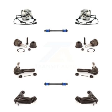Front Bearing Lower Control Arm Upper Ball Joint Outer Tie Rod Link Kit (10Pc) For Mazda K7T-110187