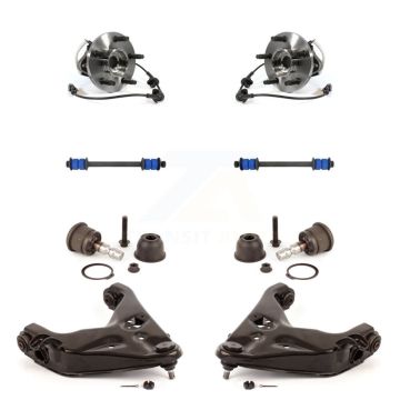 Front Hub Bearing Lower Arm Upper Ball Joint Outer Tie Rod Link Kit (8Pc) For Ford Ranger K7T-110215