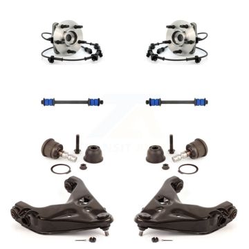 Front Hub Bearing Lower Arm Upper Ball Joint Outer Tie Rod Link Kit (8Pc) For Ford Ranger K7T-110217