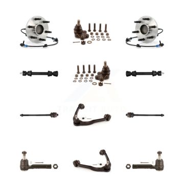 Front Upper Arm Lower Ball Joint Outer Inner Tie Rod & Link Kit (12Pc) For Chevrolet GMC K7T-110288