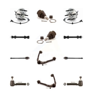 Front Upper Control Arm Lower Ball Joint Outer Inner Tie Rod Link Kit (12Pc) For GMC 1500 K7T-110292