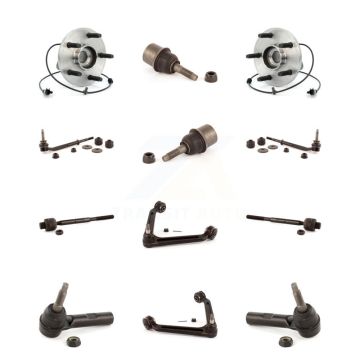Front Upper Arm Lower Ball Joint Outer Inner Tie Rod & Link Kit (12Pc) For Chrysler Aspen K7T-110326