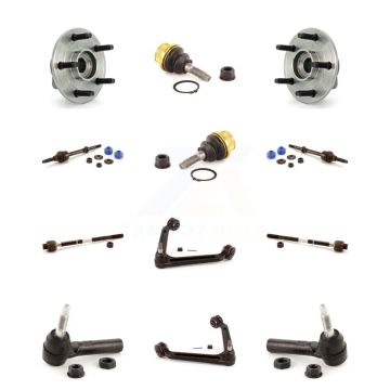 Front Upper Arm Lower Ball Joint Outer Inner Tie Rod & Link Kit (12Pc) For Dodge Ram 1500 K7T-110328