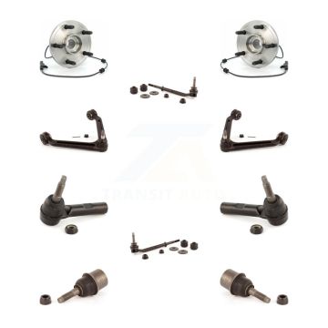 Front Bearing Upper Arm Lower Ball Joint Outer Tie Rod Link Kit (10Pc) For Dodge Durango K7T-110348