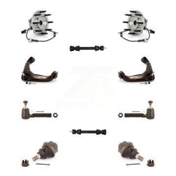 Front Bearing Upper Control Arm Lower Ball Joint Outer Tie Rod & Link Kit (10Pc) For 2500 K7T-110362