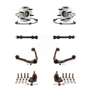 Front Bearing Lower Ball Joint Upper Control Arm & Link Kit For Chevrolet Silverado 1500 K7T-110388