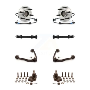 Front Bearing Lower Ball Joint Upper Control Arm & Link Kit For Chevrolet Silverado 1500 K7T-110391