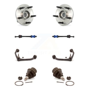 Front Hub Bearing Lower Ball Joint Upper Control Arm Link Kit For Dodge Dakota Mitsubishi K7T-110396