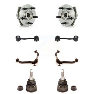 Front Bearing Lower Ball Joint Upper Control Arm Link Kit For 02-04 Jeep Liberty Non-ABS K7T-110398