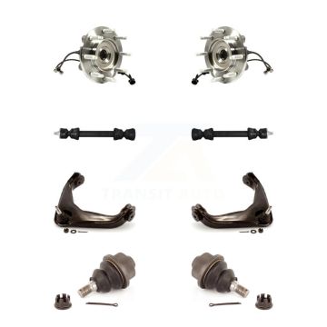 Front Bearing Lower Ball Joint Upper Control Arm & Link Kit For GMC Chevrolet Sierra 2500 K7T-110401