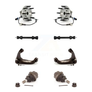 Front Bearing Lower Ball Joint Upper Control Arm & Link Kit For GMC Chevrolet Sierra 2500 K7T-110402