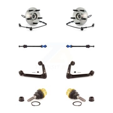 Front Bearing Lower Ball Joint Upper Arm Link Kit For Dodge Ram 1500 4WD with 4-Wheel ABS K7T-110410