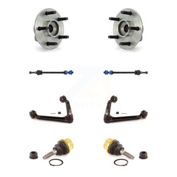 Front Bearing Lower Ball Joint Upper Control Arm & Link Kit For Dodge Ram 1500 K7T-110412