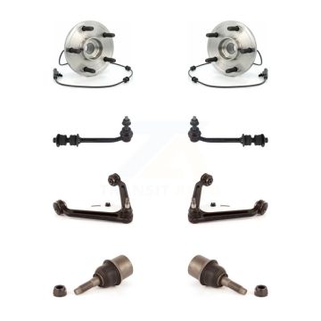 Front Hub Bearing Lower Ball Joint Upper Control Arm Link Kit For 2004-2005 Dodge Durango K7T-110413